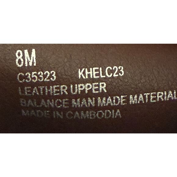 b.ø.c Brown Leather Buckle Clog Mules Embossed Strap Studded Comfort Shoes 8M - Picture 8 of 8